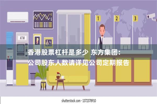 香港股票杠杆是多少 东方集团：
公司股东人数请详见公司定期报告