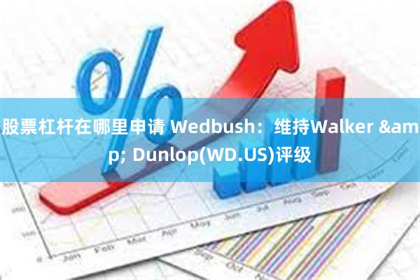 股票杠杆在哪里申请 Wedbush：维持Walker & Dunlop(WD.US)评级